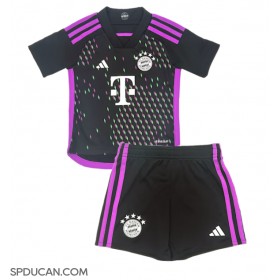 Dječji Nogometni Dres Bayern Munich Leroy Sane #10 Gostujuci 2023-24 Kratak Rukav (+ Kratke hlače)